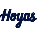 Georgetown Hoyas Pres Wordmark Logo Light Iron-on Stickers (Heat Transfers)