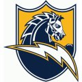 San Diego Chargers Alternate Logo  Light Iron-on Stickers (Heat Transfers)