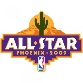 NBA All-Star Game Primary Logo  Light Iron-on Stickers (Heat Transfers)