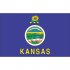 Kansas State Flag Light Iron On Stickers (Heat Transfers)