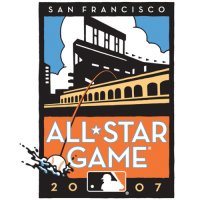 MLB All-Star Game Alternate Logo  Light Iron-on Stickers (Heat Transfers) version 2