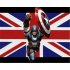 Captain America light-colored apparel iron on stickers 16