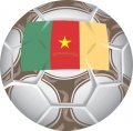 Cameroon Soccer Light Iron-on Stickers (Heat Transfers)