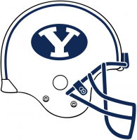 Brigham Young Cougars 2005-Pres Helmet Logo Light Iron-on Stickers (Heat Transfers)