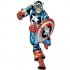 Captain America light-colored apparel iron on stickers 9