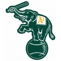 Oakland Athletics Alternate Logo  Light Iron-on Stickers (Heat Transfers)