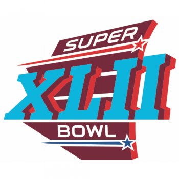 NFL Super Bowl Primary Logo  Light Iron-on Stickers (Heat Transfers)