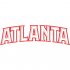 Atlanta Hawks Script Logo  Light Iron-on Stickers (Heat Transfers) version 2