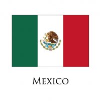 MEXICO Flags light iron ons