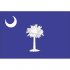 South Carolina State Flag Light Iron On Stickers (Heat Transfers)