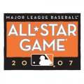 MLB All-Star Game Alternate Logo  Light Iron-on Stickers (Heat Transfers) version 3