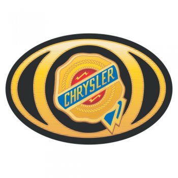 Chrysler logo Light Iron On Stickers (Heat Transfers) version 1