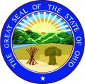 Ohio Seal Light Iron On Stickers (Heat Transfers)