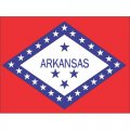 Arkansas State Flag Light Iron On Stickers (Heat Transfers)