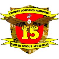 Combat Logistics Regiment 15 logo