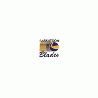 1968 69-1982 83 Saskatoon Blades Primary Logo Light Iron-on Stickers (Heat Transfers)