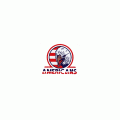 1993 94-2002 03 Tri-City Americans Primary Logo Light Iron-on Stickers (Heat Transfers)