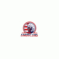 1993 94-2002 03 Tri-City Americans Primary Logo Light Iron-on Stickers (Heat Transfers)