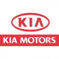 KIA logo Light Iron On Stickers (Heat Transfers) version 2