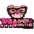 Pink Panther light t shirt iron on transfer