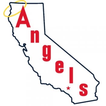 Los Angeles Angels of Anaheim Primary Logo  Light Iron-on Stickers (Heat Transfers)