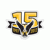 2011 12 Cape Breton Screaming Eagles Anniversary Logo Light Iron-on Stickers (Heat Transfers)