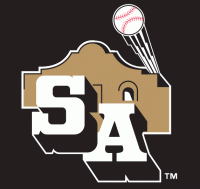 San Antonio Missions cap logo (19---pres)Light Iron-on Stickers (Heat Transfers) 01