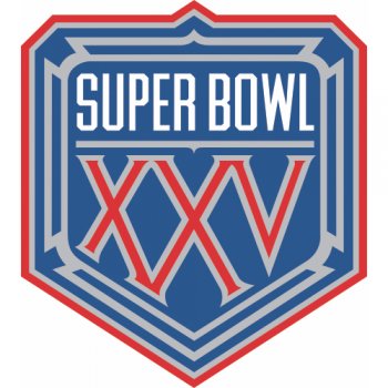 NFL Super Bowl Primary Logo  Light Iron-on Stickers (Heat Transfers)