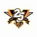 2011 12 Victoriaville Tigres Anniversary Logo Light Iron-on Stickers (Heat Transfers)