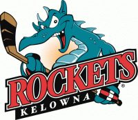 2000 01-Pres Kelowna Rockets Primary Logo Light Iron-on Stickers (Heat Transfers)