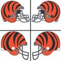 Cincinnati Bengals Helmet Logo  Light Iron-on Stickers (Heat Transfers)