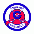 1974 75-1976 77 Oshawa Generals Primary Logo Light Iron-on Stickers (Heat Transfers)