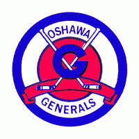 1974 75-1976 77 Oshawa Generals Primary Logo Light Iron-on Stickers (Heat Transfers)