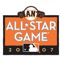 MLB All-Star Game Alternate Logo  Light Iron-on Stickers (Heat Transfers) version 4