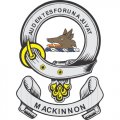 Mackinnon Clan Badge Light Iron On Stickers (Heat Transfers)