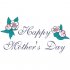 Happy Mother's Day Light Iron On Stickers (Heat Transfers) version 3