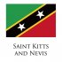 The Federation of Saint Kitts and Nevis Flags light iron ons