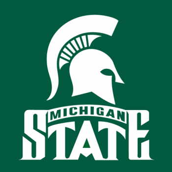 1987-Pres Michigan State Spartans Alternate Logo Light Iron-on Stickers (Heat Transfers)