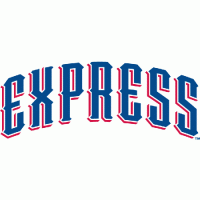 Round Rock Express wordmark logo (2011-pres)Light Iron-on Stickers (Heat Transfers) 01