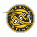 2006 07-2008 09 Sarnia Sting Alternate Logo Light Iron-on Stickers (Heat Transfers)