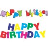 Happy Birthday Light Iron On Stickers (Heat Transfers) version 2