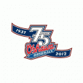 2011 12 Oshawa Generals Anniversary Logo Light Iron-on Stickers (Heat Transfers)