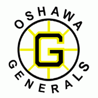 1965 66-1966 67 Oshawa Generals Primary Logo Light Iron-on Stickers (Heat Transfers)