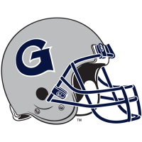 Georgetown Hoyas 1996-Pres Helmet Logo Light Iron-on Stickers (Heat Transfers)