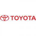 Toyota logo Light Iron On Stickers (Heat Transfers)