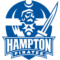 Hampton Pirates 2007-Pres Primary Logo Light Iron-on Stickers (Heat Transfers)