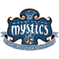 Washington Mystics 2002 Anniversary Logo Transfers for dress