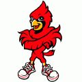 2002-Pres Louisville Cardinals Mascot Logo Light Iron-on Stickers (Heat Transfers)