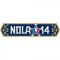 NBA All-Star Game 2013 14 Wordmark Logo Light Iron-on Stickers (Heat Transfers)