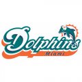 Miami Dolphins Alternate Logo  Light Iron-on Stickers (Heat Transfers) version 1